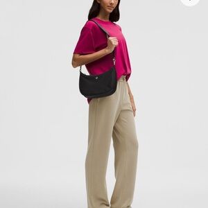 Lululemon City Essentials Small Shoulder Bag Black New With Tags 3L